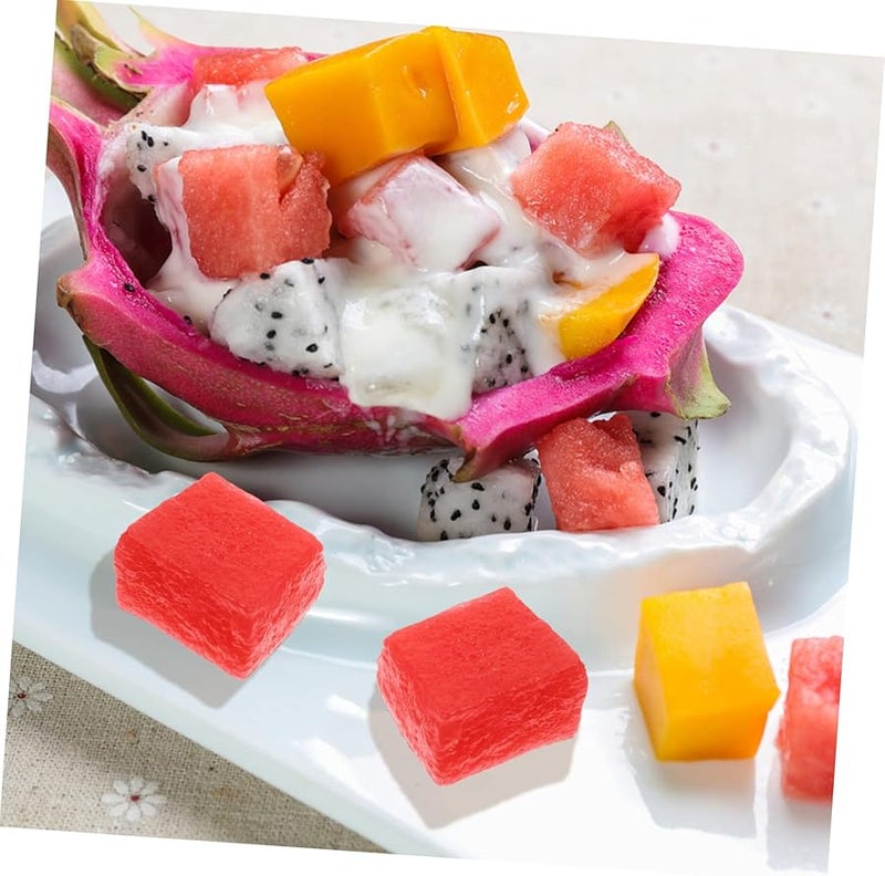 Realistic Watermelon Slice Model Fake Fruit Decoration 10Pcs For Photography Props Home Ornaments - Image 4